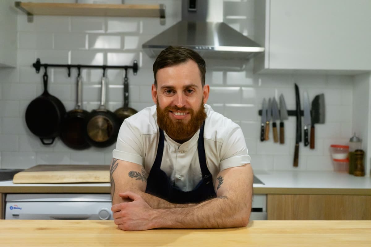 Chef cooking